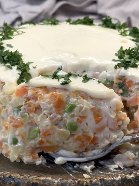rumänsk Boeuf sallad