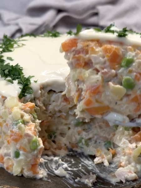 rumänsk Boeuf sallad