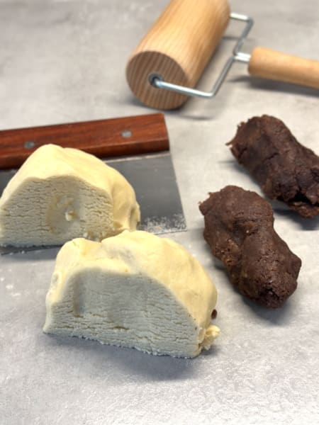 mandelsnittar med choklad