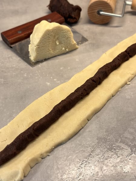 mandelsnittar med choklad