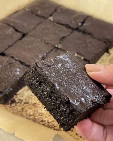 extra kladdiga fudge brownies