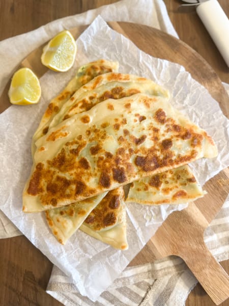 Turkisk gözleme bröd
